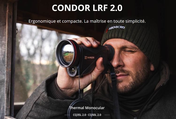 HikMicro CONDOR 2.0 en vente chez The Hunting Shop